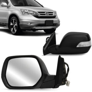 RETROVISOR EXTERNO CRV 07/11 ELETRICO PRETO COM PISCA