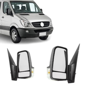 RETROVISOR EXTERNO SPRINTER 12/16 FIXO COM PISCA CURTO