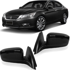 RETROVISOR EXTERNO ACCORD 03/07 ELETRICO SEM AQUECIMENTO CAPA PRETA LISO