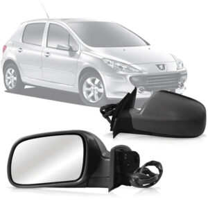 RETROVISOR 307 03/12 RETRATIL EXTERNO ELETRICO COM AQUECIMENTO COM SENSOR DE TEMPERATURA COM PRIMER