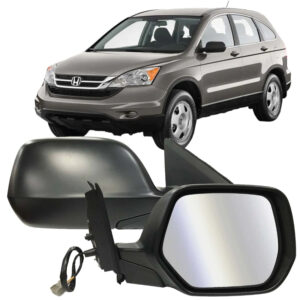 RETROVISOR EXTERNO CRV 07/11 ELETRICO COM TERMICO CAPA PRETA