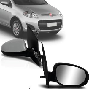 RETROVISOR PALIO 12/17 GRAND SIENA 4 PORTAS RETRATIL EXTERNO COM CAPA PRIMER