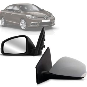 RETROVISOR EXTERNO FLUENCE 10/18 ELETRICO RETRATIL COM PISCA COM TERMICO COM ASFE