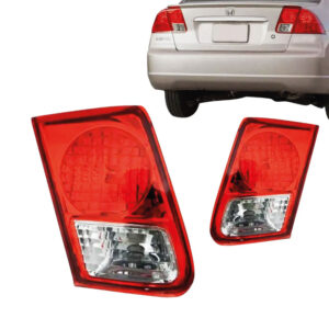 LANTERNA TRASEIRA MALA CIVIC 04/06 VERMELHO/CRISTAL