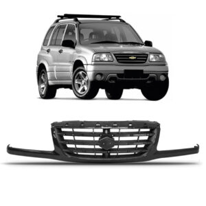 GRADE RADIADOR TRACKER 01/09 PRETA SEM FRISO IMPORTADA