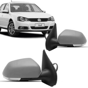 RETROVISOR EXTERNO GOLF 08/12 ELETRICO COM PISCA COM TILT DOWN