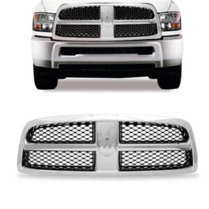 GRADE RADIADOR RAM 1500 09/12 PRETA COM CROMADA COLMEIA IMPORTADA