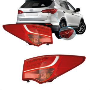 LANTERNA TRASEIRA CANTO SANTA FE 14/16 COM LED