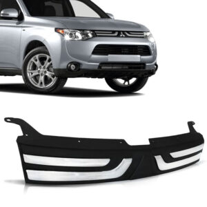 GRADE RADIADOR OUTLANDER 14/15 CROMADO COM PRETO