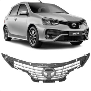 GRADE RADIADOR INTERNA ETIOS 17/21 PRETA IMPORTADA