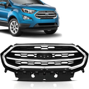 GRADE RADIADOR ECOSPORT 18/21 FRISO CROMADO IMPORTADA