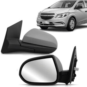 RETROVISOR EXTERNO ELETRICO ONIX 12/20 PRISMA 12/19 COM CAPA PRIMER
