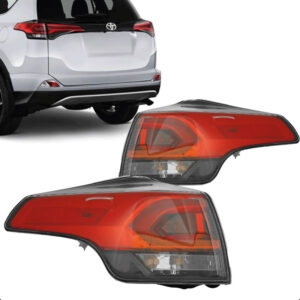 LANTERNA TRASEIRA CANTO RAV4 16/18 COM LED