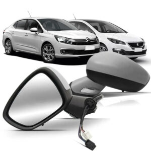 RETROVISOR EXTERNO C4 11/14 ELETRICO RETRATIL COM AQUECIMENTO COM TILT COM PISCA COM CORTINA