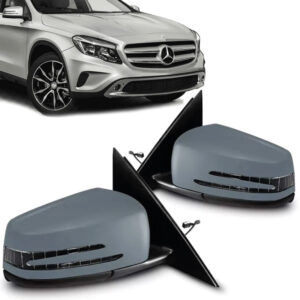 RETROVISOR EXTERNO GLA 14/18 ELETRICO RETRATIL COM AQUECIMENTO COM TILT COM PISCA COM LUZ DE CORTESIA
