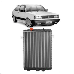 RADIADOR MANUAL GOL/ PARATI/ SAVEIRO/ VOYAGE 87/94 SEM AR IMPORTADO
