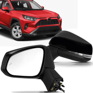 RETROVISOR EXTERNO RAV4 19/23 ELETRICO RETRATIL COM AQUECIMENTO COM PONTO CEGO