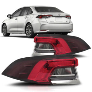 LANTERNA TRASEIRA COROLLA 20/26 CANTO SEM LED