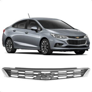 GRADE RADIADOR SUPERIOR CRUZE 17/19 PRETA IMPORTADO