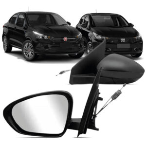 RETROVISOR EXTERNO ARGO/CRONOS 17/25 COM CAPA