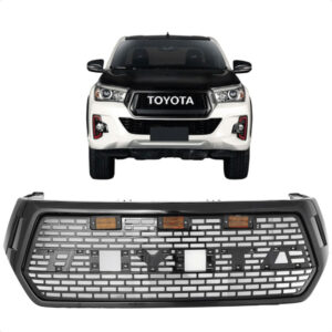 GRADE RADIADOR HILUX RAPTOR 18/20 COM LED COM LETRA IMPORTADA