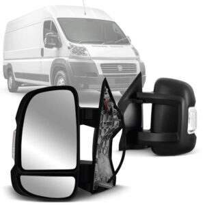 RETROVISOR EXTERNO DUCATO 18/26 FIXO COM PISCA LONGO