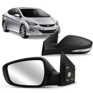 RETROVISOR EXTERNO ELANTRA 11/16 ELETRICO RETRATIL COM PISCA
