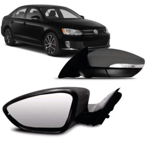 RETROVISOR EXTERNO JETTA 11/18 ELETRICO RETRATIL COM PISCA 8 PINOS