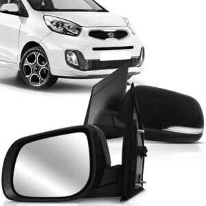 RETROVISOR EXTERNO PICANTO 12/15 ELETRICO RETRATIL COM PISCA