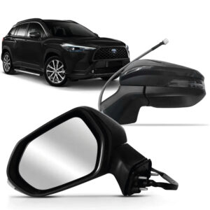 RETROVISOR EXTERNO COROLLA CROSS 21/26 ELETRICO RETRATIL COM PISCA PONTO CEGO