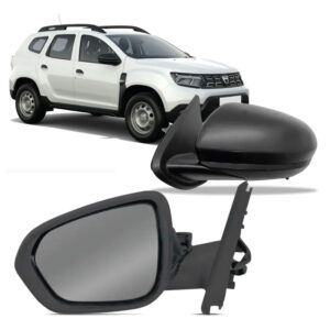 RETROVISOR EXTERNO DUSTER 21/26 COM CAPA TEXTURIZADA