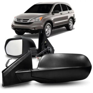 RETROVISOR EXTERNO CRV 07/11 ELETRICO PRETO