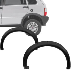 MOLDURA LATERAL TRASEIRA UNO WAY G2 06/08 PRETO TEXTURIZADO