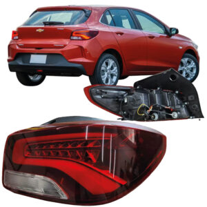 LANTERNA TRASEIRA ONIX 20/26 HATCH COM LED