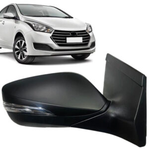 RETROVISOR EXTERNO HB20 12/19 ELETRICO RETRATIL COM PISCA 7 FIOS