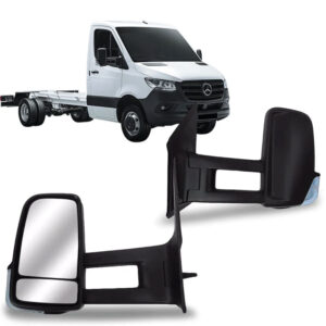 RETROVISOR EXTERNO SPRINTER 20/26 ELETRICO COM AQUECIMENTO BRAÇO LONGO