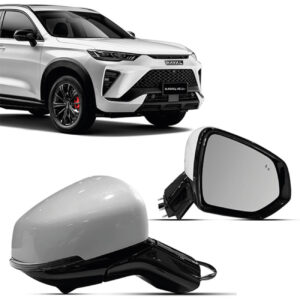RETROVISOR HAVAL H6 GT 23/25 ELETRICO COM PISCA COM CAMERA 12 FIOS