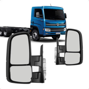 RETROVISOR EXTERNO DELIVERY 17/25 ELETRICO BRACO CURTO 12V