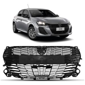 GRADE RADIADOR 208 25/26 PRETA IMPORTADO