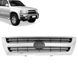 GRADE RADIADOR HILUX SW4 99/04 CROMADA