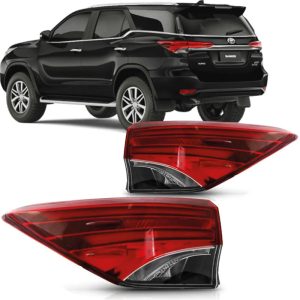 LANTERNA TRASEIRA CANTO HILUX SW4 16/20 COM LED