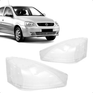 LENTE FAROL CORSA 03/07 RAIADA IMPORTADA