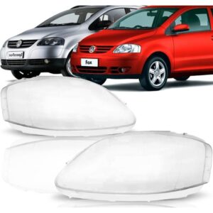 LENTE FAROL FOX/ CROSSFOX / SPACEFOX 04/09 FOCO SIMPLES