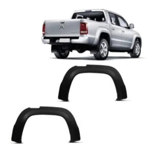 MOLDURA LATERAL TRASEIRA AMAROK CABINA DUPLA 10/24 PRETO IMPORTADO