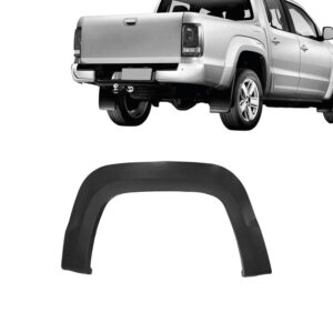 MOLDURA LATERAL TRASEIRA AMAROK CABINE DUPLA 10/24 PRETO NACIONAL