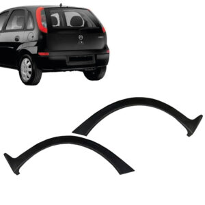 MOLDURA LATERAL TRASEIRA CORSA HATCH 03/12 PRETO LISO