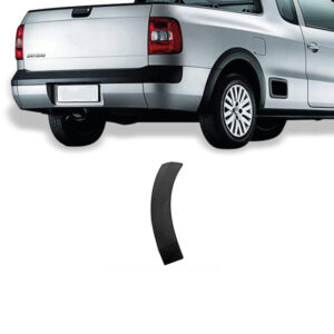 MOLDURA LATERAL TRASEIRA SAVEIRO G5/G6 08/16 PRETO TEXTURIZADO NACIONAL