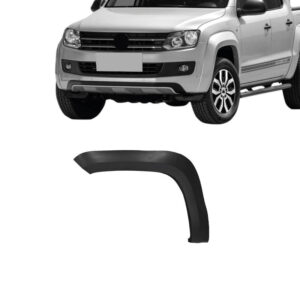MOLDURA PARALAMA DIANTEIRO AMAROK 11/16 PRETO LISO NACIONAL