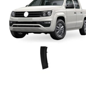 MOLDURA PARALAMA DIANTEIRO AMAROK 17/23 PRETO LISO NACIONAL