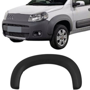 MOLDURA PARALAMA DIANTEIRO UNO WAY 10/14 CINZA TEXTURIZADO